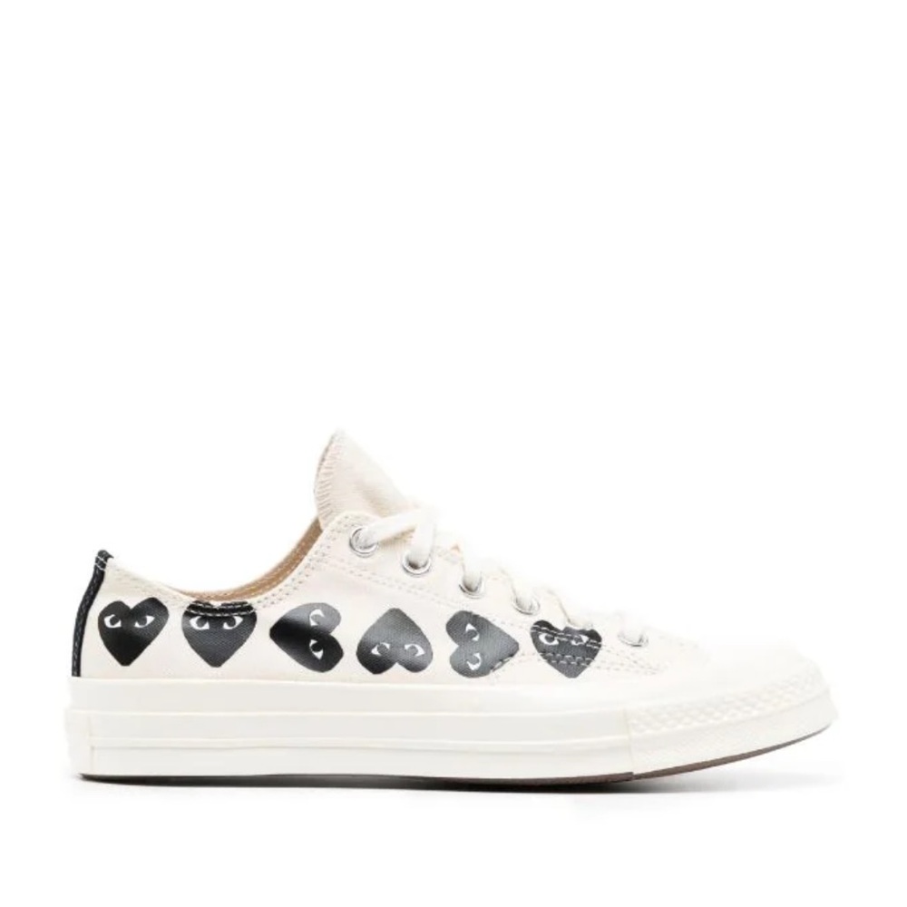 NWT Commes Des Garçons PLAY White and Black